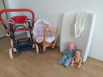 Speelgoed kinderwagen met poppen, Ophalen, Gebruikt, Meisje