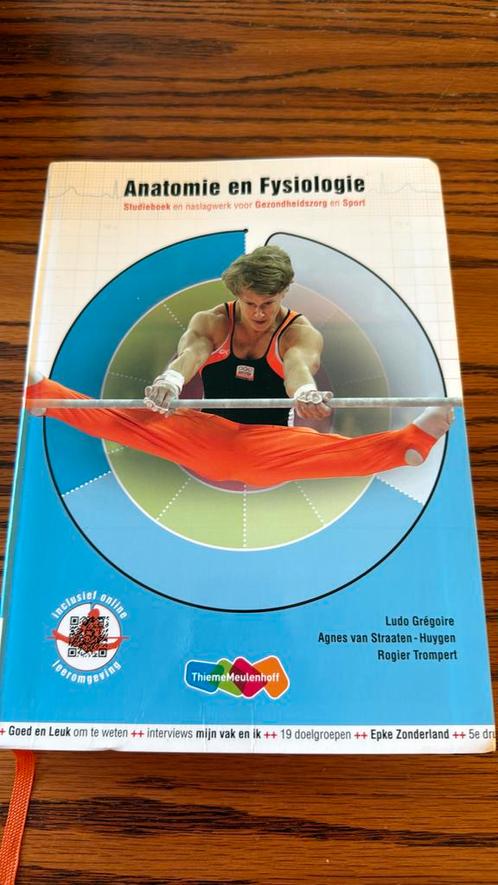 Anatomie en fysiologie - 5e druk inclusief Online, Boeken, Schoolboeken, Zo goed als nieuw, Nederlands, Overige niveaus, Ophalen of Verzenden