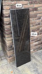 Granieten werkblad, Ophalen, Gebruikt, 200 cm of meer, Zwart