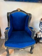 Kinder stoel/ fauteuil fluweel groot, Huis en Inrichting, Fauteuils, Ophalen, Gebruikt, Minder dan 75 cm, 50 tot 75 cm