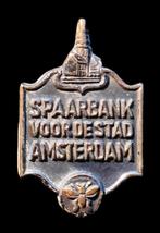 Spaarbank voor de stad Amsterdam speld, Verzamelen, Ophalen of Verzenden, Nieuw, Stad of Land, Speldje of Pin