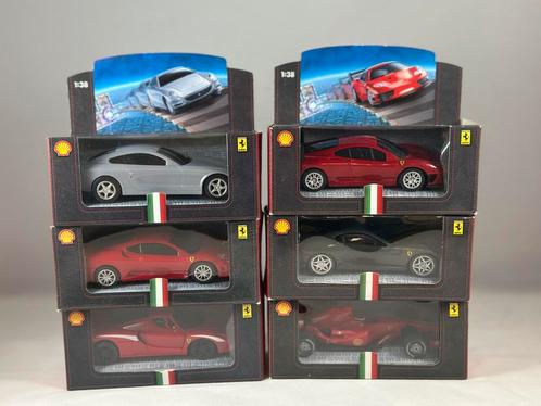 Shell V-Power Ferrari 1:38 modelauto (complete serie), Kinderen en Baby's, Speelgoed | Speelgoedvoertuigen, Nieuw, Ophalen of Verzenden