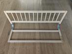 Houten bed rekjes, Ophalen, Zo goed als nieuw, Lattenbodem, Minder dan 140 cm