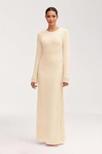 Crochet Maxi-jurk Rachel - Veiled Collection, Maat 38/40 (M), Veiled collection, Beige, Nieuw