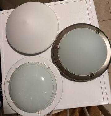 Set van 4 plafondlampen – modern design beschikbaar voor biedingen