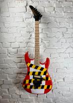 Kramer Baretta Custom Graphics Warning Tape on White Red, .., Gibson, .., Ophalen of Verzenden