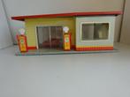 Tippco - Blikken speelgoedgarage - Shell-garage - Vintage, Ophalen of Verzenden, Gebruikt