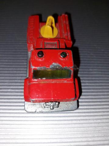 MATCHBOX Vintage  Rode Speelgoed Brandweerauto beschikbaar voor biedingen