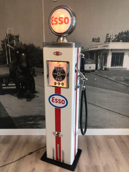 Esso benzinepomp retro vintage mancave, Verzamelen, Merken en Reclamevoorwerpen, Zo goed als nieuw, Reclamebord, Ophalen of Verzenden
