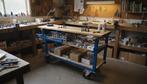 Mobiele werkbank werkbureau, Ophalen of Verzenden