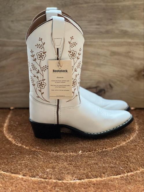 Bootstock cowboylaarzen white pearl 33, Kinderen en Baby's, Kinderkleding | Schoenen en Sokken, Nieuw, Laarzen, Meisje, Verzenden