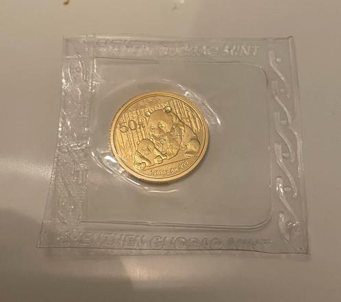 Gouden 1/10 ounce panda 2012, Postzegels en Munten, Edelmetalen en Baren, Goud, Ophalen of Verzenden