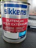 2x900ml sikkens buitenlak, Ophalen, Zwart, Nieuw, Lak