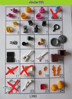 L390 LEGO ACCESSOIRE GITAAR MAND LANTAARN VUUR LAPTOP BORD, Nieuw, Ophalen of Verzenden, Lego, Losse stenen