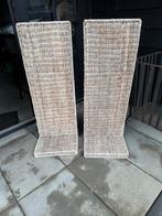 2 leuke rieten wandhangers, Huis en Inrichting, Ophalen, Gebruikt