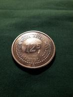 munt Denemarken 12 1/2 euro + vergulde 10 öre 1996, Ophalen of Verzenden, Overige landen, Losse munt