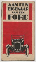 Ford eigenaar Mobiloil booklet, Ophalen of Verzenden