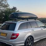 Mercedes-Benz originele dakkoffer zwart 450 liter, Auto diversen, Dakkoffers, Ophalen, Gebruikt
