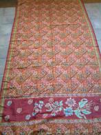 coupon batik van zijde of sari nr GG 379 ger marijke, Hobby en Vrije tijd, Stoffen en Lappen, Verzenden, 30 tot 120 cm, Satijn of Zijde