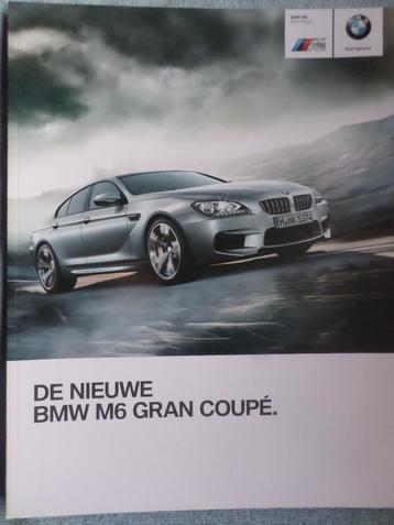 BMW M6 Gran Coupe Brochure beschikbaar voor biedingen