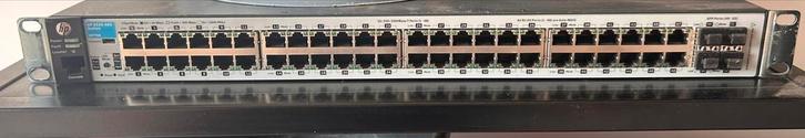 HP 2530-48G Switch (J9776A) - 48 Poorten Gigabit, Computers en Software, Netwerk switches, Gebruikt, Ophalen of Verzenden