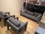 Luca stoel-bank loungeset, Tuin en Terras, Tuinsets en Loungesets, Ophalen, 5 zitplaatsen, Aluminium, Zo goed als nieuw