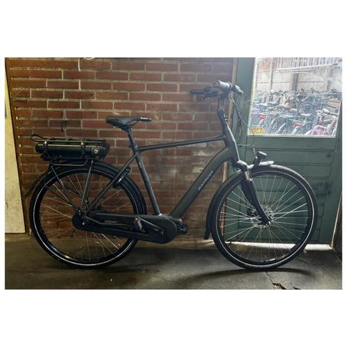 Héle mooie Batavus Finez elektrische herenfiets (53cm), Fietsen en Brommers, Elektrische fietsen, Zo goed als nieuw, Batavus, 51 tot 55 cm