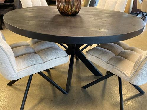 LEEGVERKOOP 2 PINKSTERDAG OPEN 12:00 TOT 16:00 CHEFMEUBEL !, Huis en Inrichting, Stoelen, Nieuw, Vijf, Zes of meer stoelen, Hout