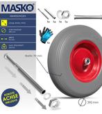 Kruiwagen wiel diameter 390mm nieuw, Masko, Eenwielig, Masko, Nieuw