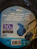 Verlengkabel ProPlus CEE 30m - Nieuw!, Ophalen, Nieuw