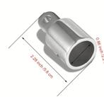 Rvs 316 4 stuks einddop, Ophalen of Verzenden, Nieuw, Overige typen