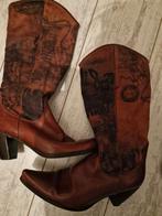 Cowboy laarzen - bruin leder, Ophalen of Verzenden, Nieuw, Bruin, Hoge laarzen