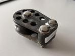 Harken schildpadblok / dekblok gelagerd 56 mm, Ophalen of Verzenden, Gebruikt, Lijn of Blok