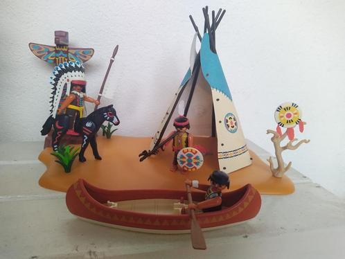 Playmobil 4012 SuperSet Indianenstam, Kinderen en Baby's, Speelgoed | Playmobil, Complete set, Ophalen of Verzenden