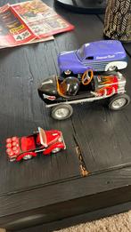 Snap-on trapauto op schaal 2 stuks collectors item, Ophalen of Verzenden, Zo goed als nieuw