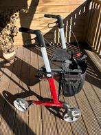 Rehasense lichtgewicht rollator Server L- rood, Ophalen, Opvouwbaar, Gebruikt