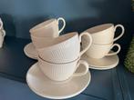 6 x Wedgwood Windsor soepkommen/cappuccinokoppen & schotels, Huis en Inrichting, Keuken | Servies, Ophalen, Gebruikt, Wedgwood