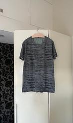Jeansblauw T-shirt met grafische print; Cast Iron; maat XXL, Kleding | Heren, Grote Maten, Blauw, Shirt, Ophalen of Verzenden
