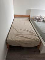 IKEA Bedden + Matras – Gebruikt, Huis en Inrichting, Ophalen, Gebruikt, Eenpersoons, Bruin