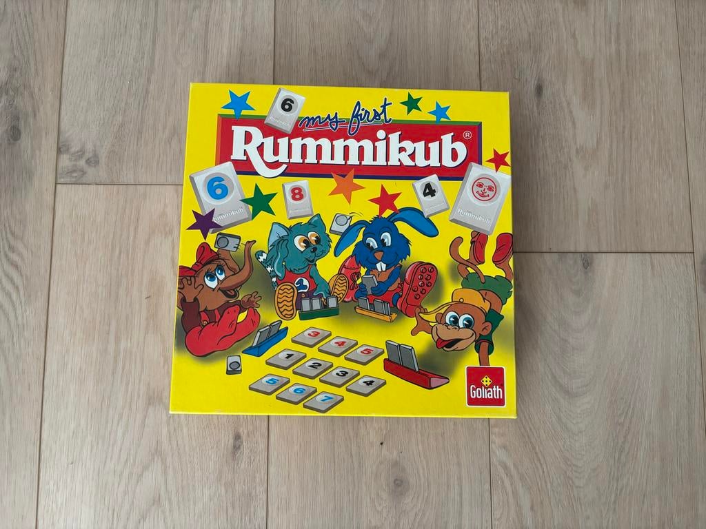 My First Rummikub - Kinderspel, Een of twee spelers, Ophalen of Verzenden, Zo goed als nieuw