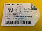 ⚽ Ticket Uefa-Cup PSV - Fc Kaiserslautern 2000/2001 ⚽, Verzamelen, Sportartikelen en Voetbal, PSV, Ophalen of Verzenden, Zo goed als nieuw