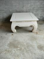 Salontafel/ opiumtafel, Huis en Inrichting, Vierkant, 55 tot 75 cm, Zo goed als nieuw, Hout