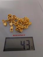 nieuwe stoere koningsketting 50 cm, Sieraden, Tassen en Uiterlijk, Kettingen, Verzenden, Nieuw, Goud, Goud