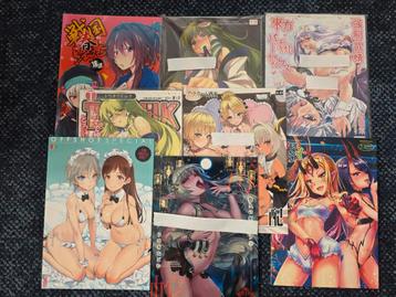 Verschillende hentai Doujins- 18+ beschikbaar voor biedingen
