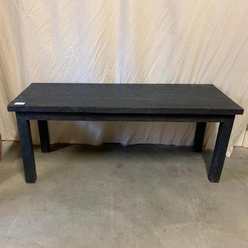 Sidetable - teak - blue wash - 160 x 60 cm - TTM Wonen beschikbaar voor biedingen