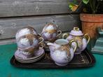 Japans servies dun porselein prachtige matte kleur Miekje's, Ophalen of Verzenden