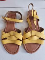 Gele sandalen, Claudia Ghizzani, Verzenden, Geel, Sandalen of Muiltjes