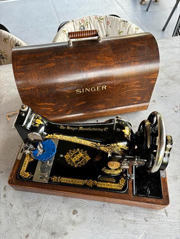 Antieke Singer Naaimachine No. 28 beschikbaar voor biedingen