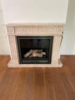 Marmeren schouw, Huis en Inrichting, Haarden, Ophalen, Gebruikt, Inbouwhaard, Overige soorten