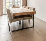 Mooie echt teakhouten eettafel 5 jaar oud, Huis en Inrichting, Tafels | Eettafels, 200 cm of meer, Zo goed als nieuw, Rechthoekig